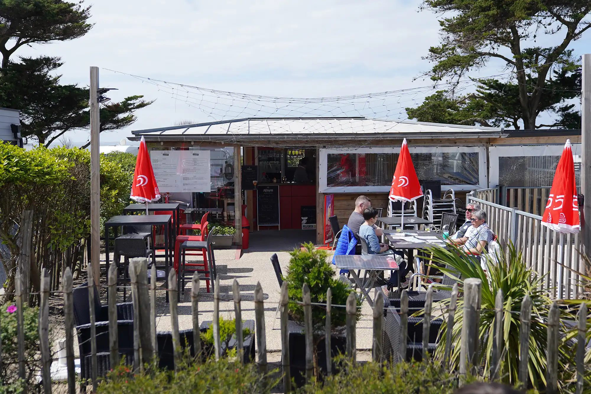 espace restauration camping la falaise a la turballe